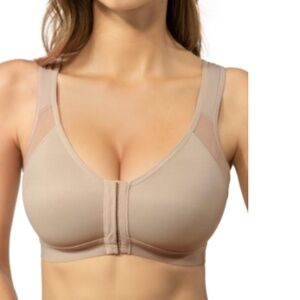 Leonisa Women's Multi Functional Back Support Posture Corrector Wireless Bra